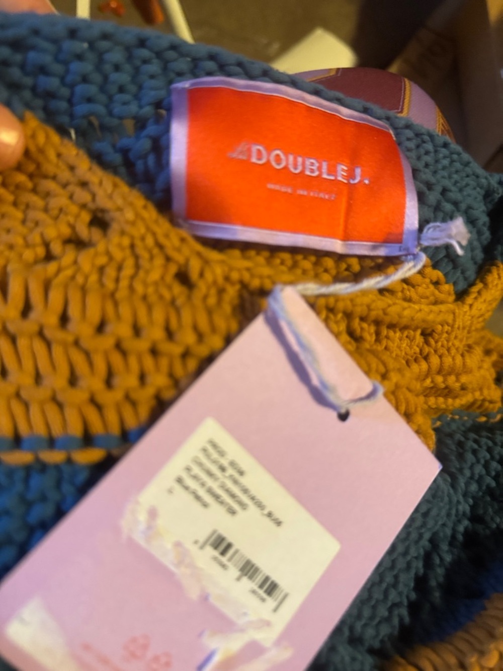 LA DoubleJ Playa Sweater Blue Petrol Sweater L - Picture 7 of 9